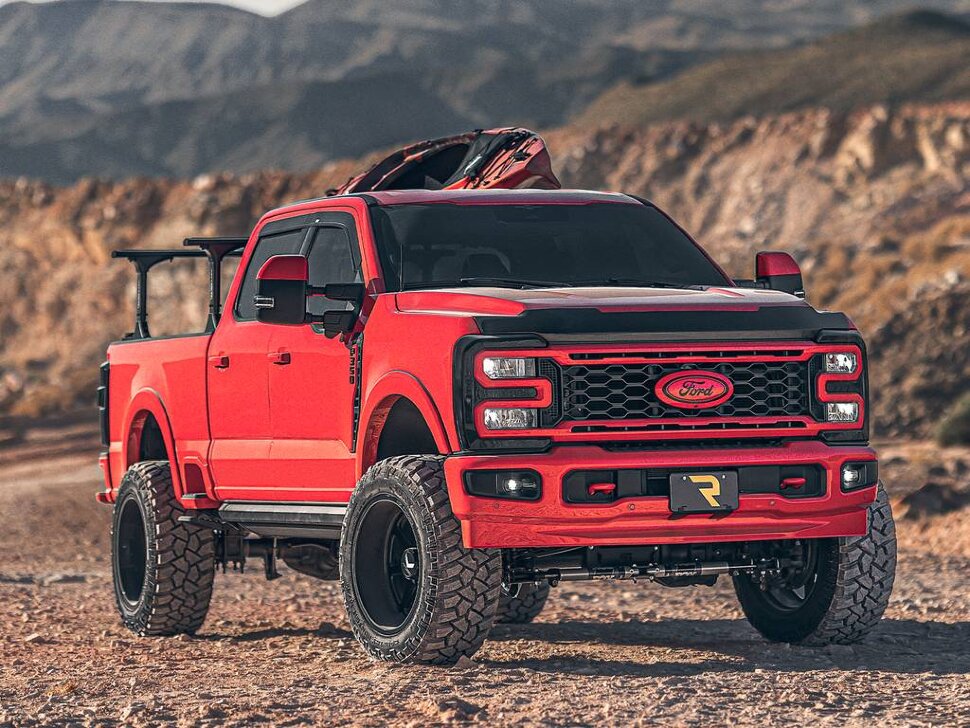 Електричні підніжки Ford F-250/F-350/F-450 22-24 PowerStep XL AMP Research 77242-01A