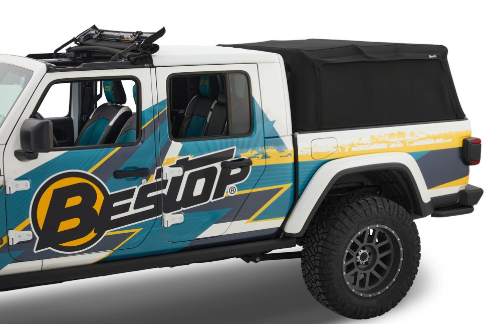 Мягкий кунг Supertop Truck 2 Black Diamond Jeep Gladiator JT 20-26 5' Bestop 7732635
