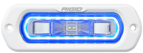 Rigid Industries 51201 SR-L Flush Mount Light W/Backlit White 4.5x1.5" Wide/Drive