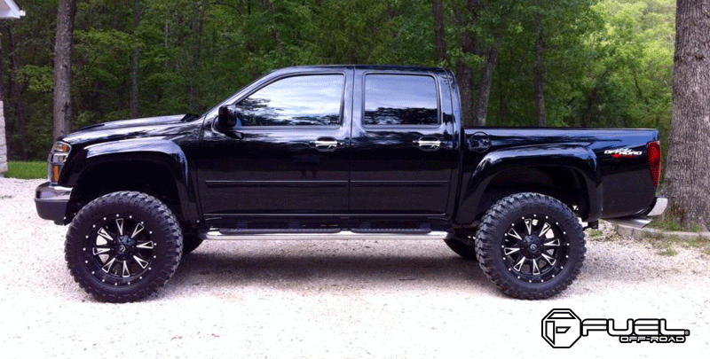 Колесный диск Fuel Off Road Throttle Matte Black Milled 17x9 ET+1 D51317909850