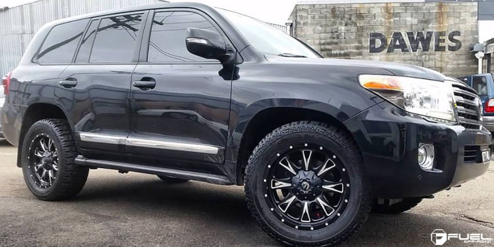 Колесный диск Fuel Off Road Throttle Matte Black Milled 17x9 ET+1 D51317909850