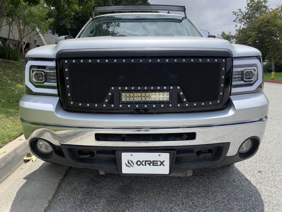 Комплект передніх галогенних фар GMC Sierra 1500/2500/Sierra 3500 07-14 PRO-Series AlphaRex 880606