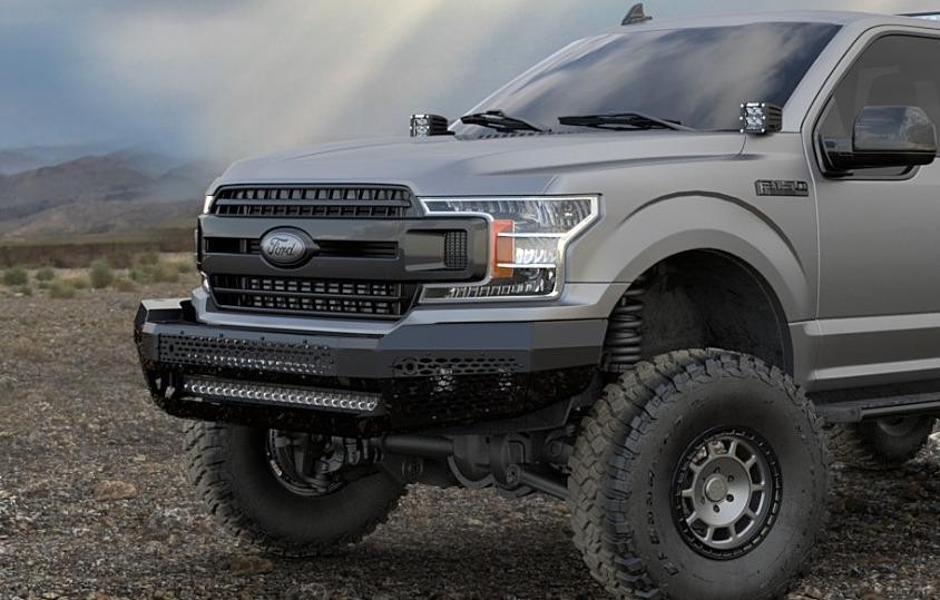 Передній бампер Ranch Hand Midnight Series Ford F-150 18-20 (MFF18HBMN)
