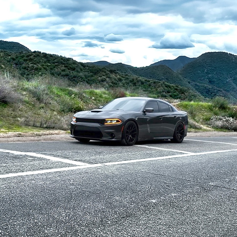Комплект передних Led фар Dodge Charger 15-23 LUXX-Series AlphaRex 880579
