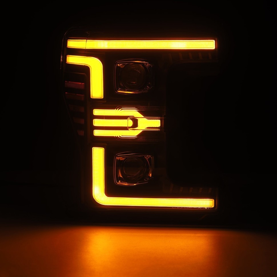 Комплект передних Led фар Ford F-250/F-350/F-450/F-550 17-19 LUXX-Series AlphaRex 880322