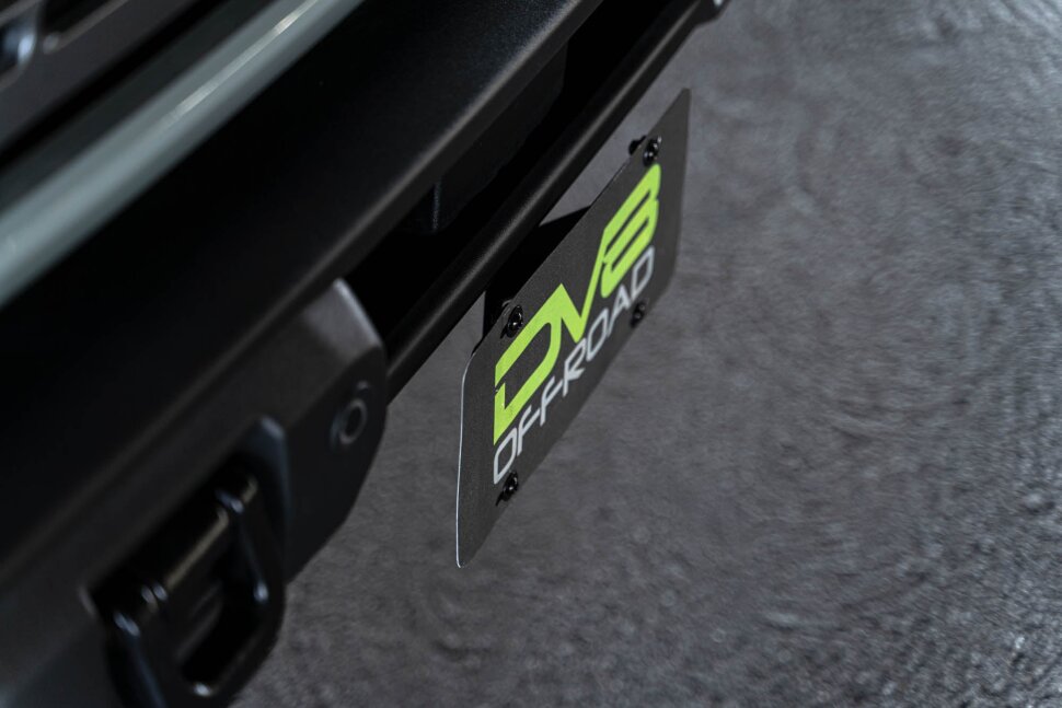 Кронштейн номера Ford Bronco 21-25 DV8 Offroad LPBR-04