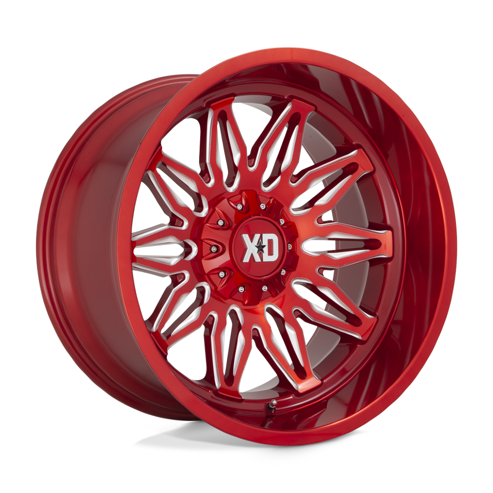Колесный диск XD Wheels Gunner Candy Red Milled 20x10 ET-18 XD85921067918N