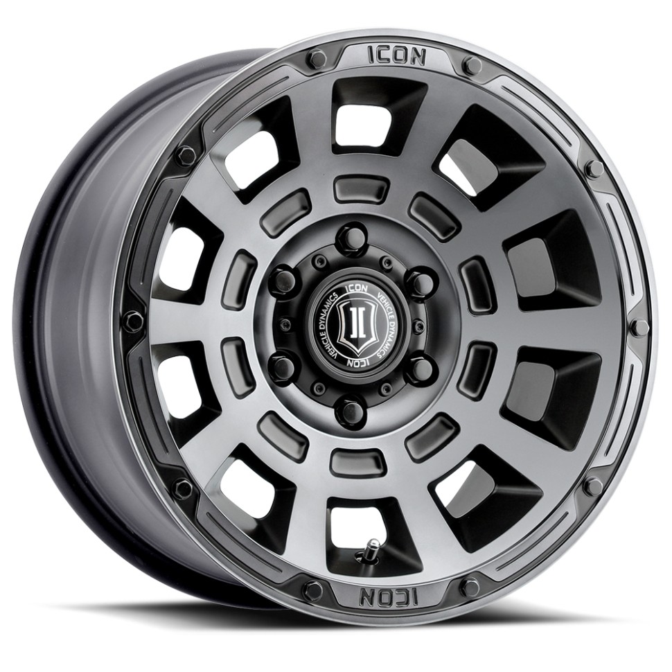 Колісний диск Icon Vehicle Dynamics Thrust Smoked Satin Black 17x8.5 ET+6 2817856350SSBT