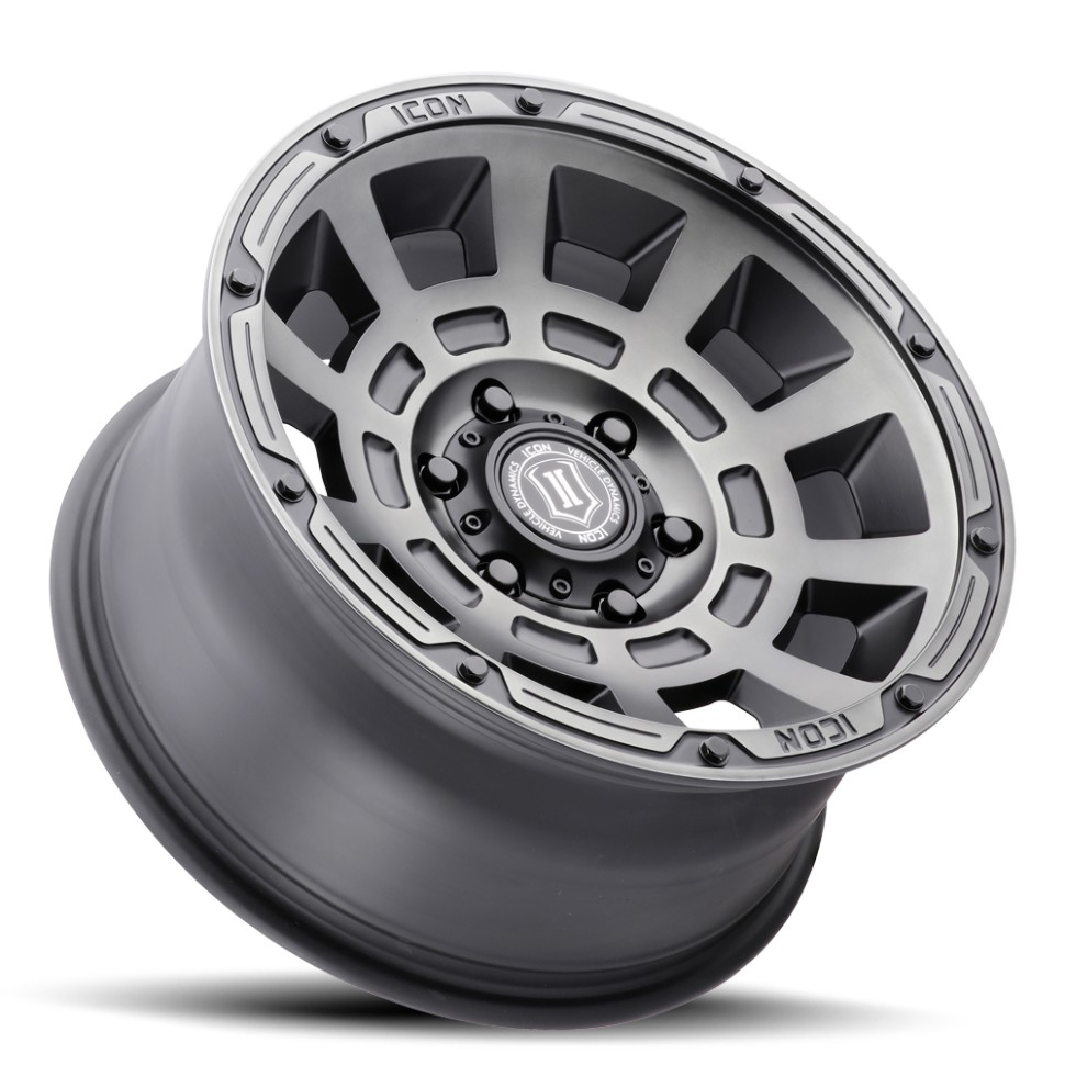 Колісний диск Icon Vehicle Dynamics Thrust Smoked Satin Black 17x8.5 ET+6 2817856350SSBT