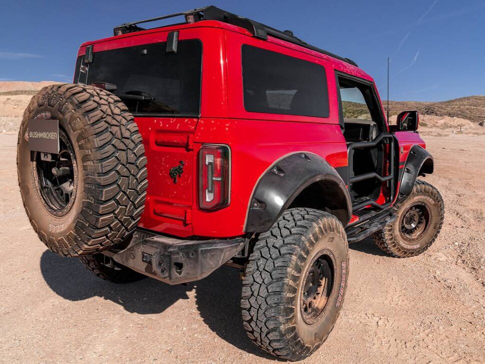 Bushwacker 20965-02 Pocket Style Fender Flares Set 4 PC Ford Bronco 21-25