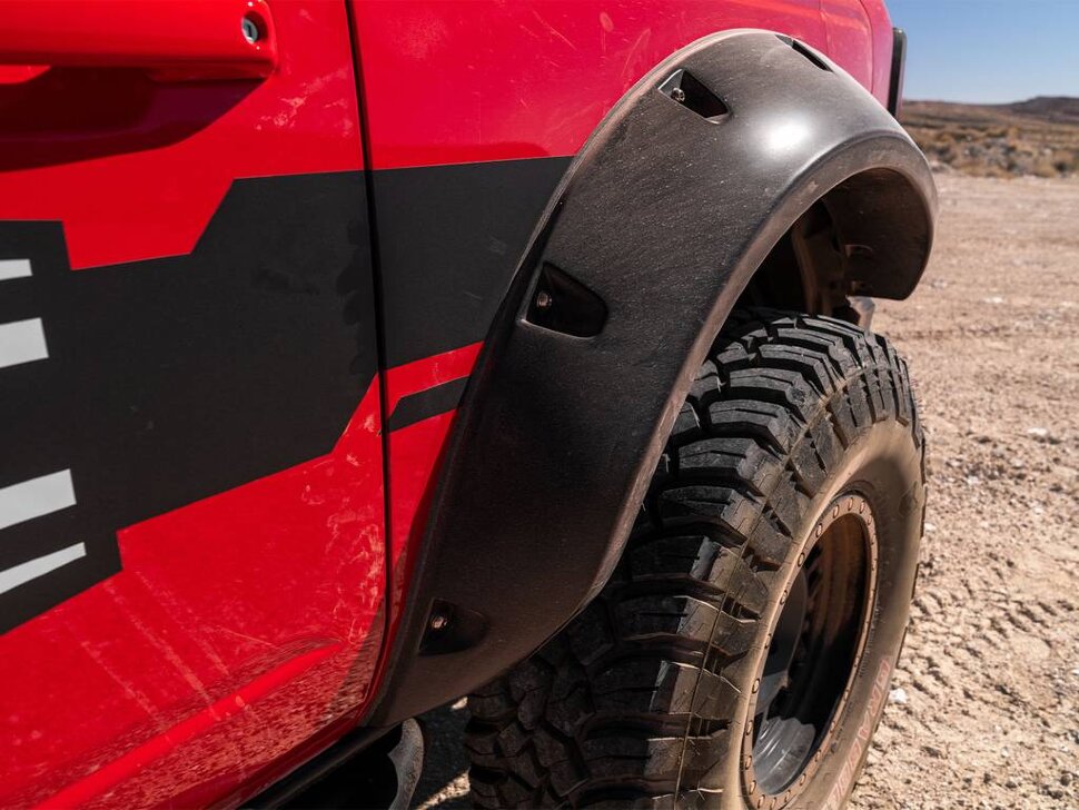 Bushwacker 20965-02 Pocket Style Fender Flares Set 4 PC Ford Bronco 21-25