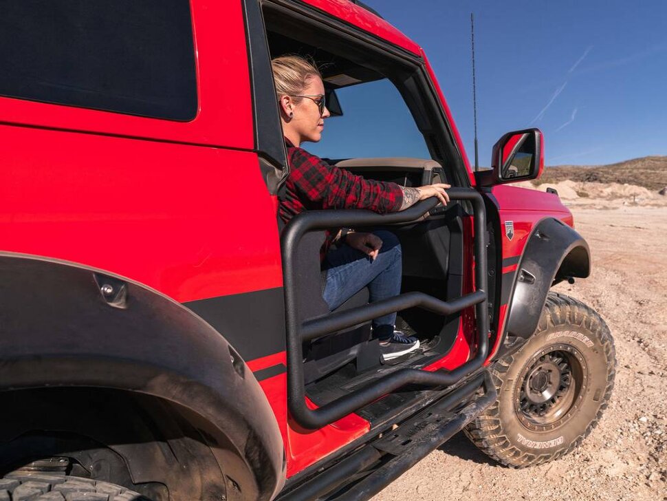 Bushwacker 20965-02 Pocket Style Fender Flares Set 4 PC Ford Bronco 21-25