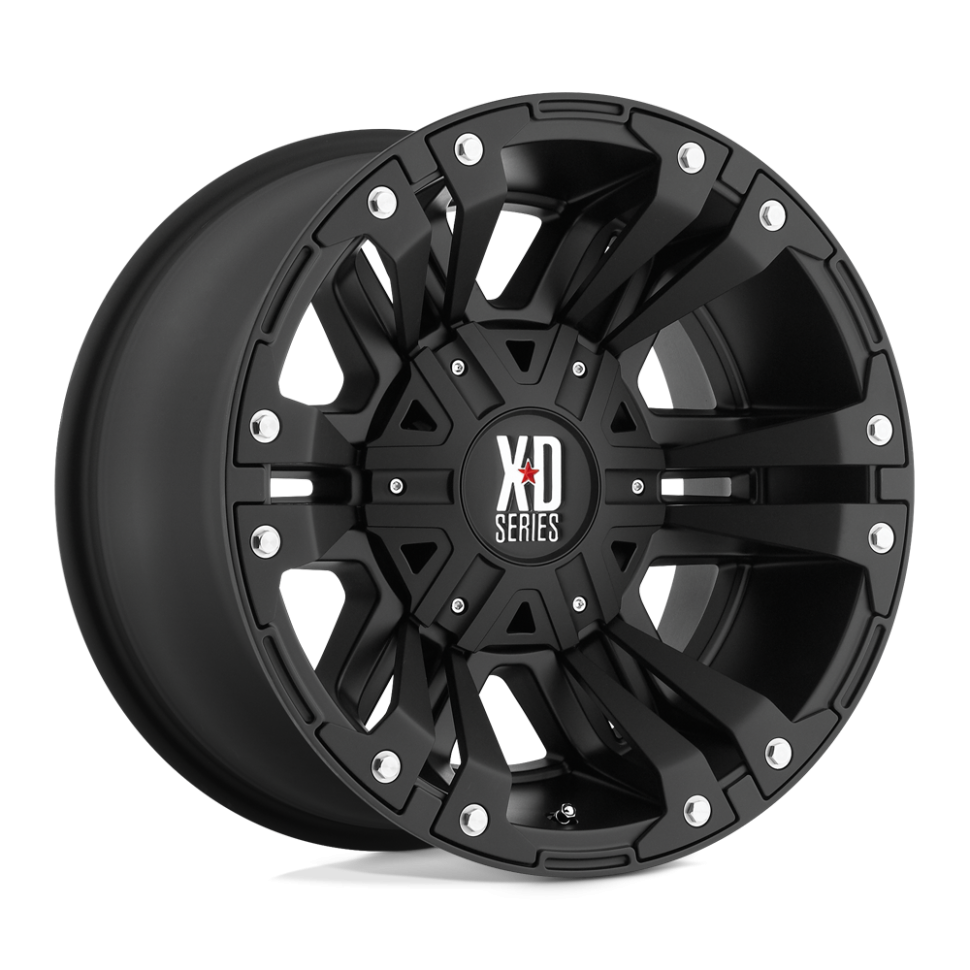 XD Wheels XD82221088724N Monster 2 Wheel Matte Black 20x10 -24