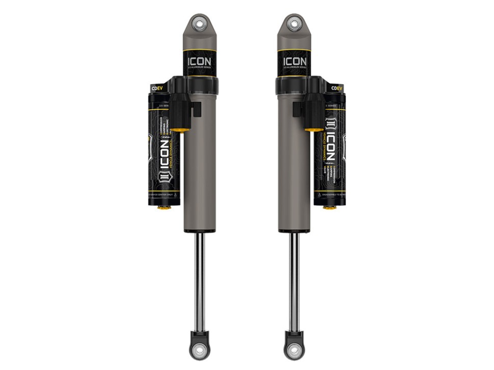 Icon Vehicle Dynamics 37701EP 2.5 VS PB Rear Reservoir Shock Lift 3-6" Ford F-250/F-350 17-26 Pair