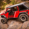 DV8 Offroad TCJL-02 Cage Style Tire Mount Jeep Wrangler JL 18-22