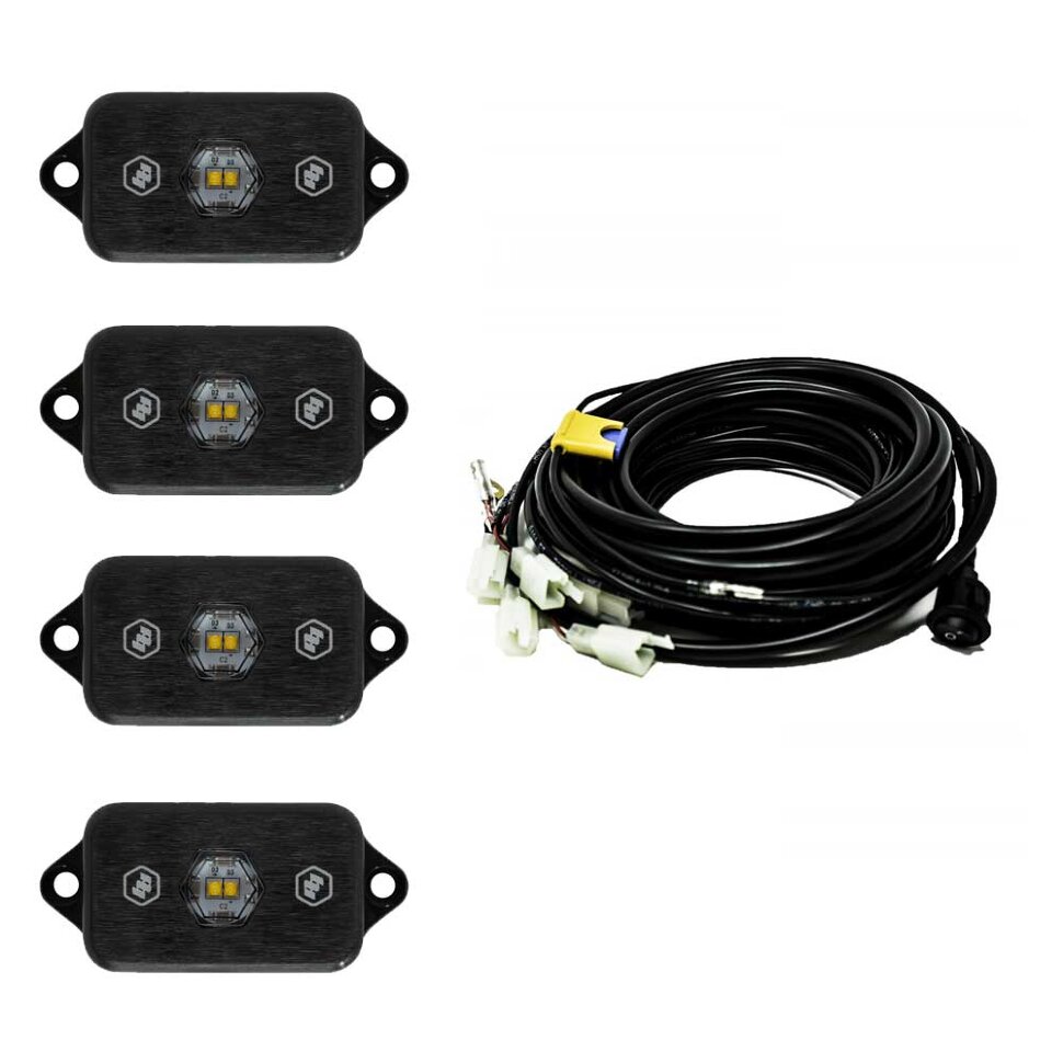 Baja Designs 447059 LED Rock Light 2.7x1.2" 180 Degreee