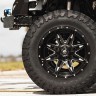 Fuel Off Road D56720901857 Lethal Wheel Matte Black Milled 20x9 +20