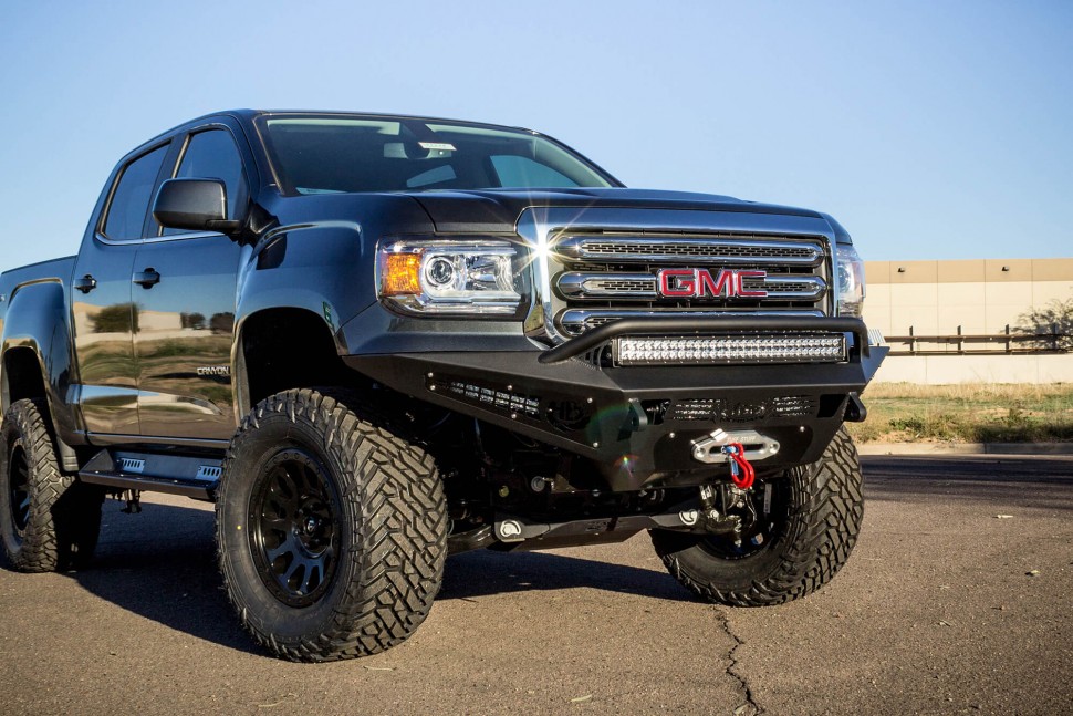 ADD Offroad F357382720103 HoneyBadger Front Winch Bumper Chevrolet Colorado/GMC Canyon 15-20