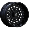 Arkon Off-Road CS51324408943 Crown Series Triumph Wheel Satin Black With a Gloss Black Ring 24x14 -81