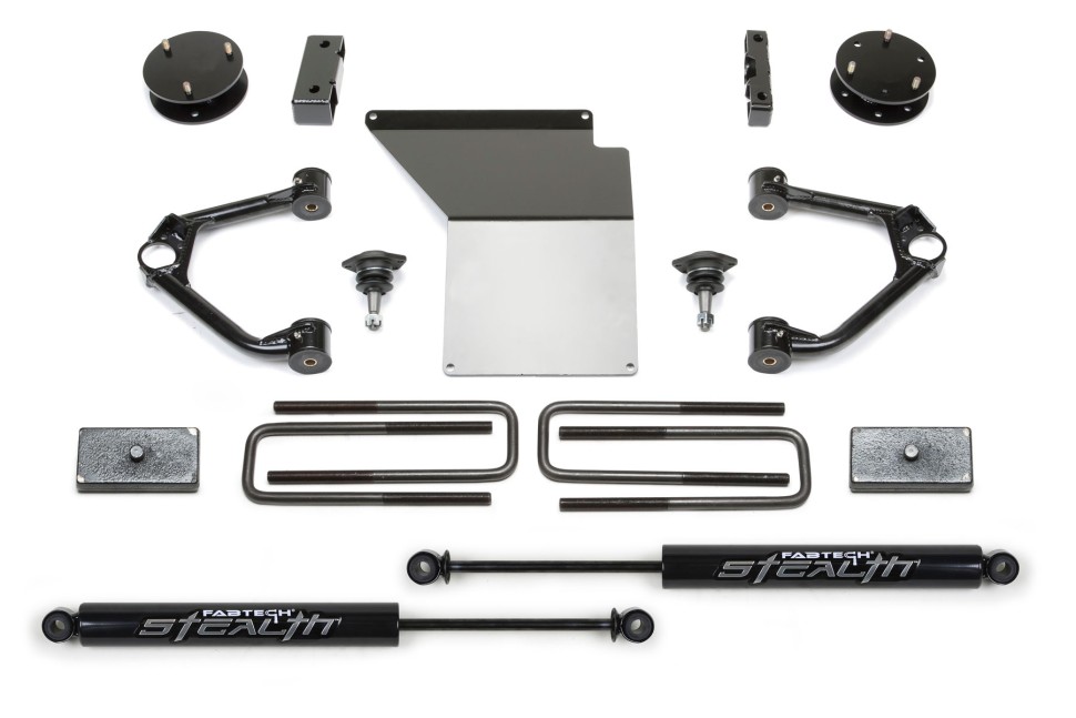 Лифт комплект подвески Chevrolet Silverado/GMC Sierra 1500 14-18 Lift 3" Fabtech K1070M
