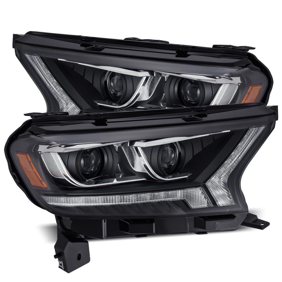 Комплект передних галогеновых фар Ford Ranger 19-23 PRO-Series AlphaRex 880120