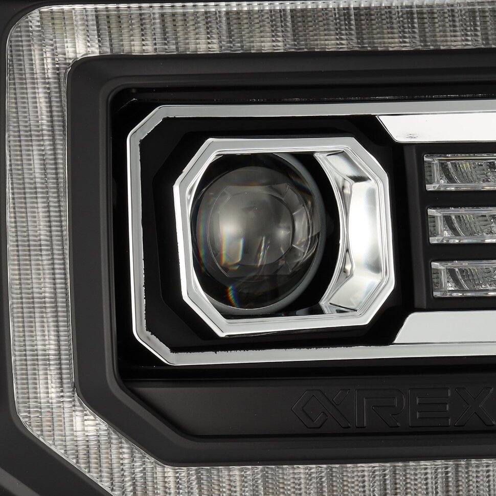 Комплект передних Led фар GMC Sierra 1500/2500/Sierra 3500 14-18 LUXX-Series AlphaRex 880615