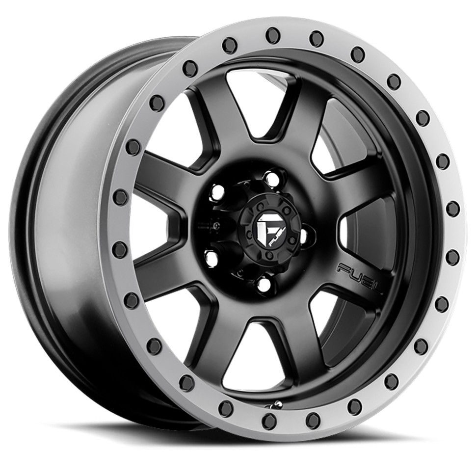 Колесный диск Fuel Off Road Trophy Matte Black Gun Metal Ring 17x8.5 ET-6 D55117857345
