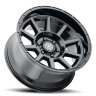 Icon Vehicle Dynamics 6220107345GB Recoil Wheel Gloss Black 20x10 -24