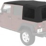 Bestop 5482317 Supertop NX Soft Top Jeep Wrangler JK 07-18 4 Door (Black Twill)