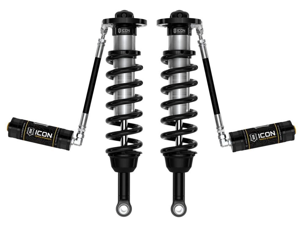Icon Vehicle Dynamics 58780 2.5 VS Remote Reservoir Front Coilover Reservoir Shock Lift 1.25-3" Toyota Tacoma 24-26 Pair