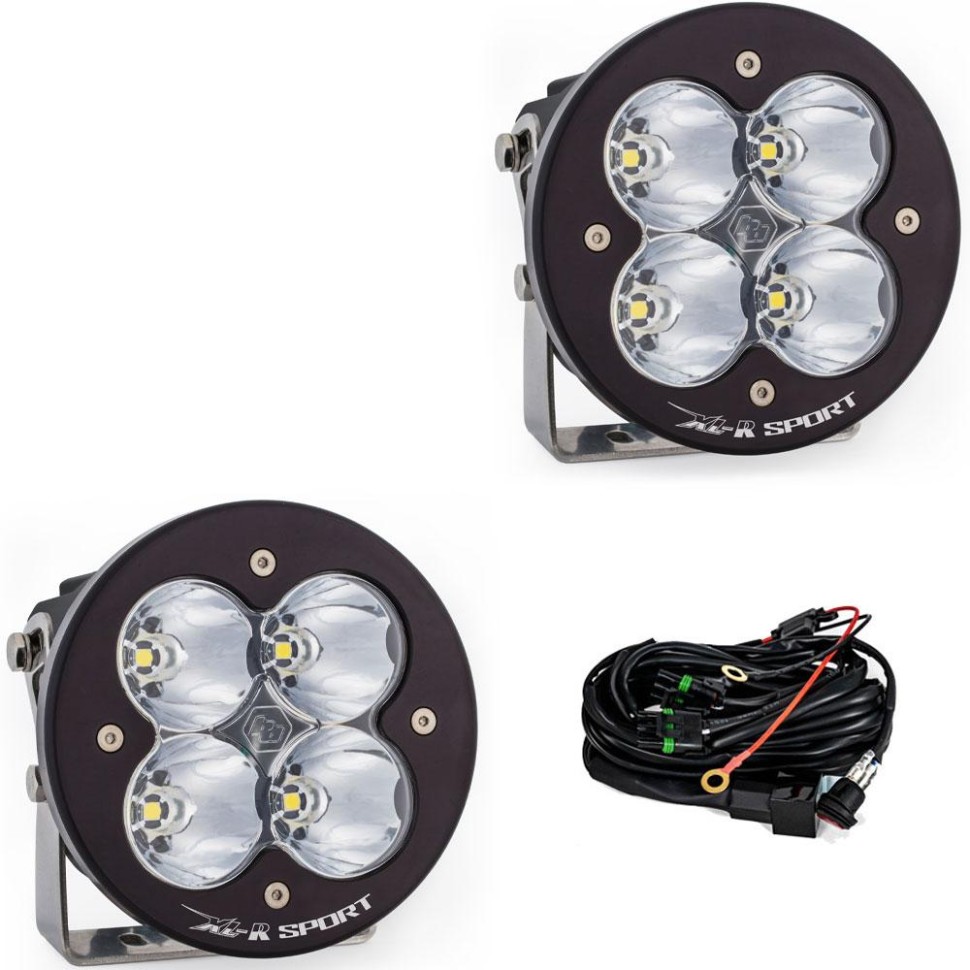 Комплект додаткових LED фар 5.24x5.24" Spot XL-R Sport Baja Designs 577801
