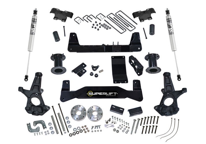 Ліфт комплект підвіски 6.5" Chevrolet Silverado 1500/GMC Sierra 1500 07-13 (Fox 2.0 Shocks) Superlift K162F