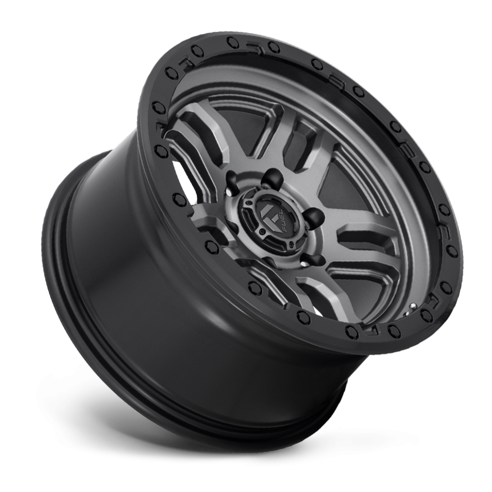 Fuel Off Road D70118907557 Ammo Wheel Matte Gun Metal Black Bead Ring 18x9 +20