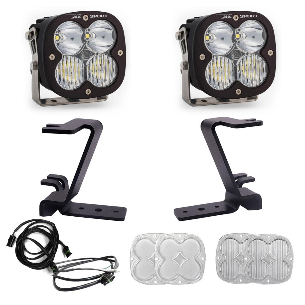 Baja Designs 448210UP XL Sport Driving/Combo A-Pillar LED Light Kit Ford F-250/F-350 23-25