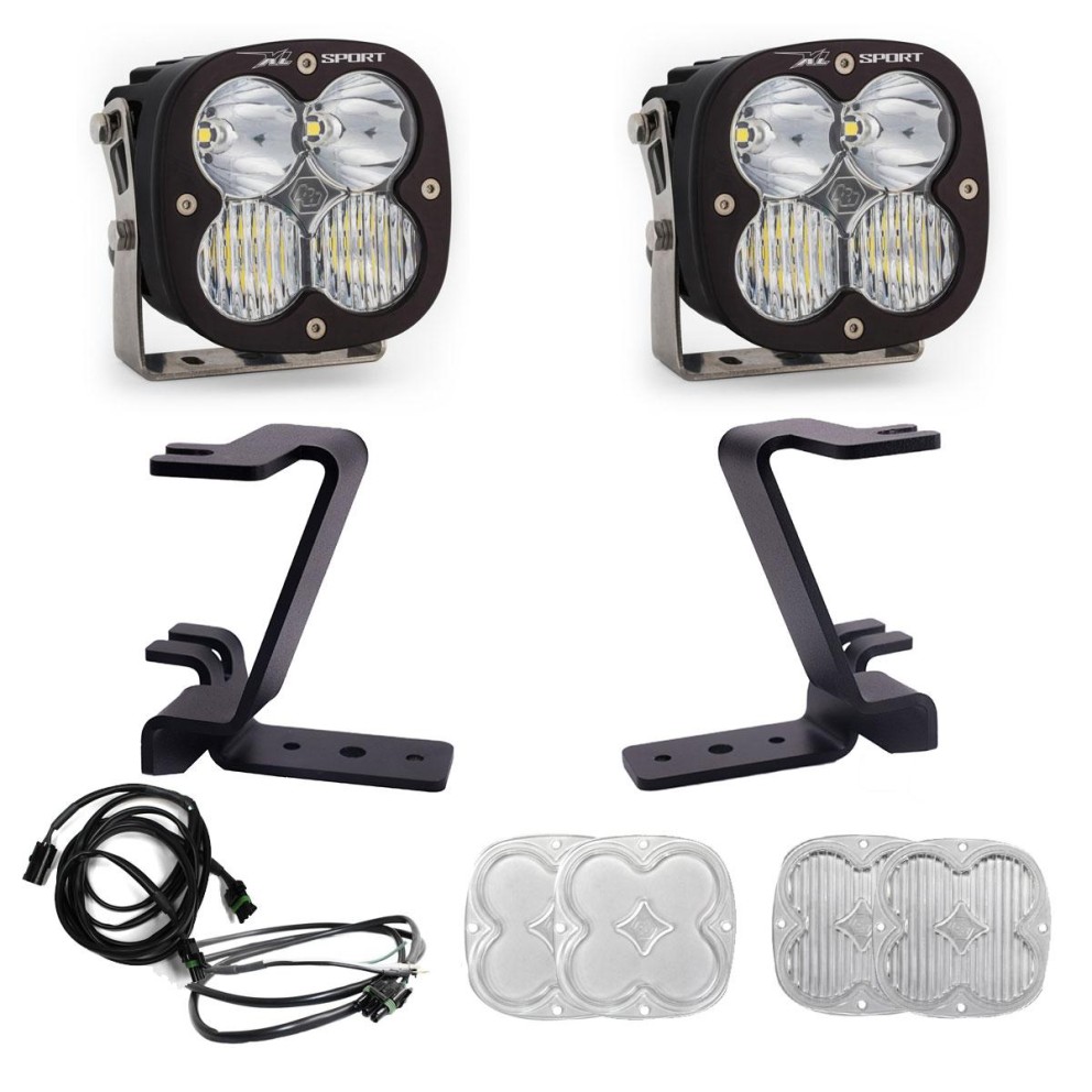Baja Designs 448210UP XL Sport Driving/Combo A-Pillar LED Light Kit Ford F-250/F-350 23-25