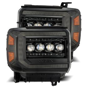 Комплект передних Led фар GMC Sierra 1500/2500/Sierra 3500 14-18 NOVA-Series AlphaRex 880616