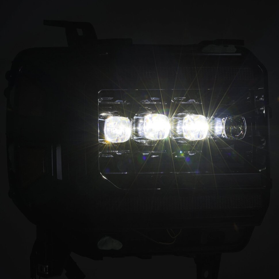 Комплект передніх Led фар GMC Sierra 1500/2500/Sierra 3500 14-18 NOVA-Series AlphaRex 880616