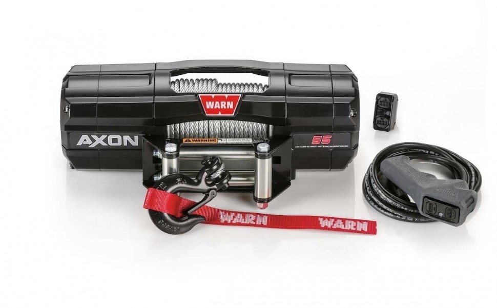 Warn AXON 55 Powersport Winch with Steel Cable (Warn,101155)