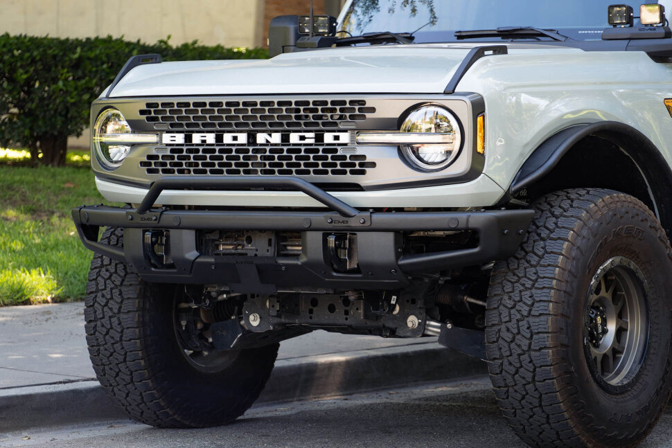 Кронштейн номера Ford Bronco 21-25 DV8 Offroad LPBR-01