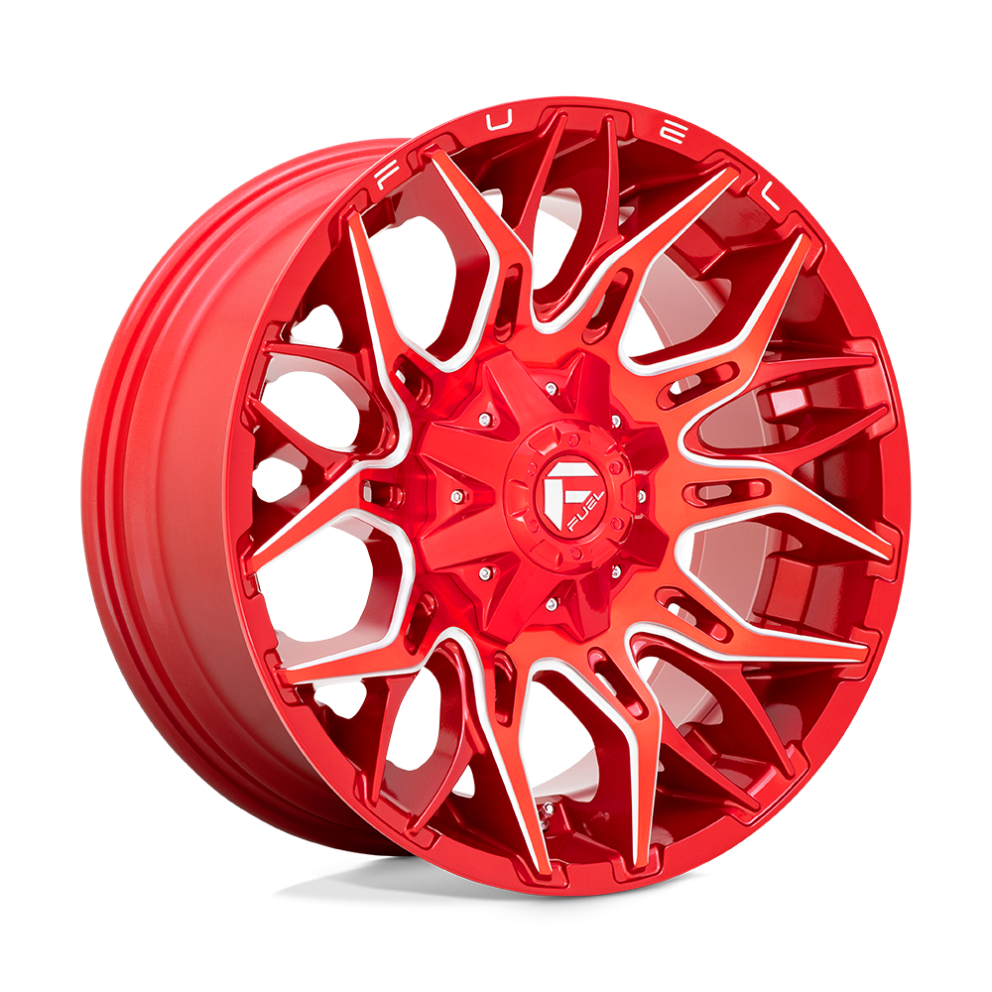 Колесный диск Fuel Off Road Twitch Candy Red Milled 22x12 ET-44 D77122209847