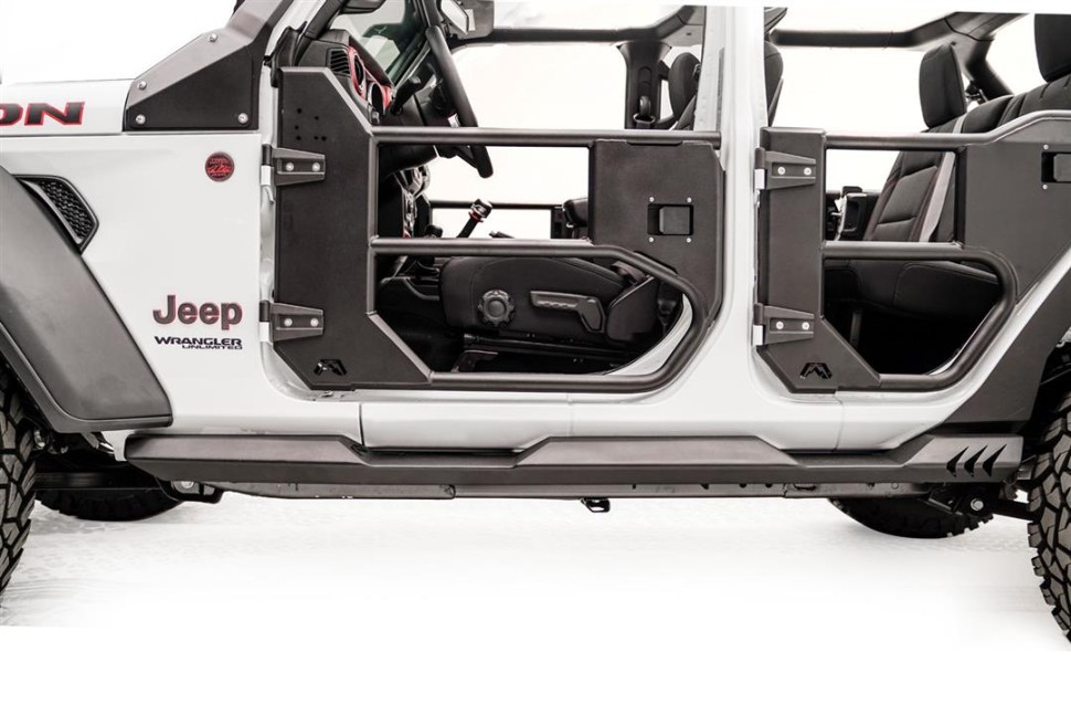 Пороги Rock Sliders Jeep Wrangler JL 18-26 4 Door Fab Fours JL18-G1550-1