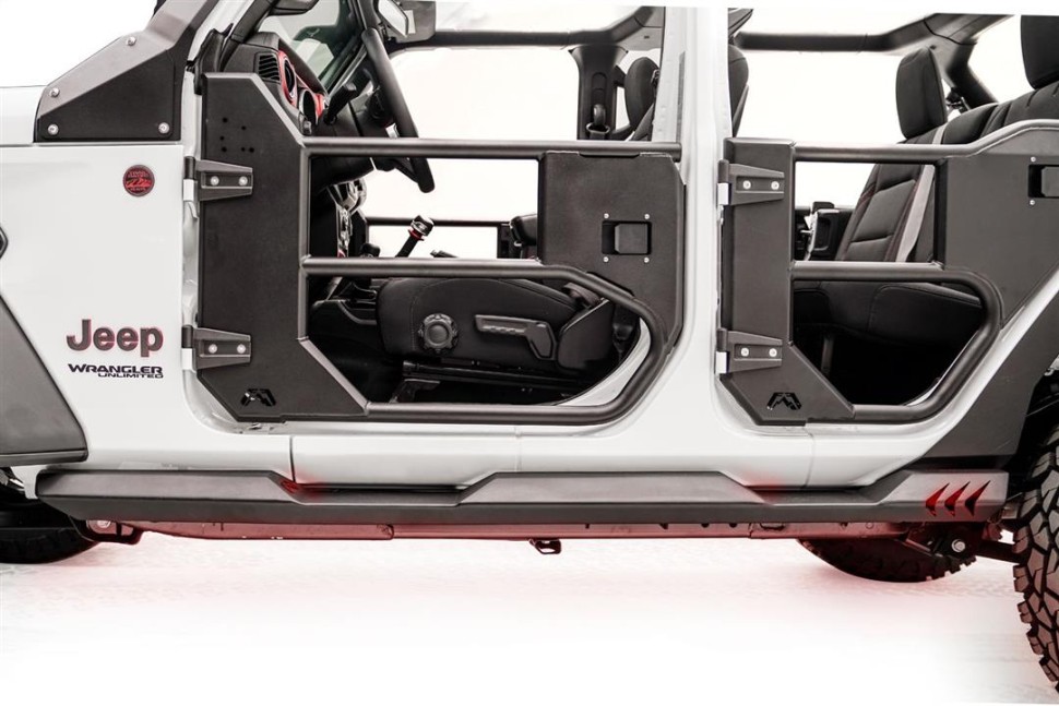 Пороги Rock Sliders Jeep Wrangler JL 18-26 4 Door Fab Fours JL18-G1550-1