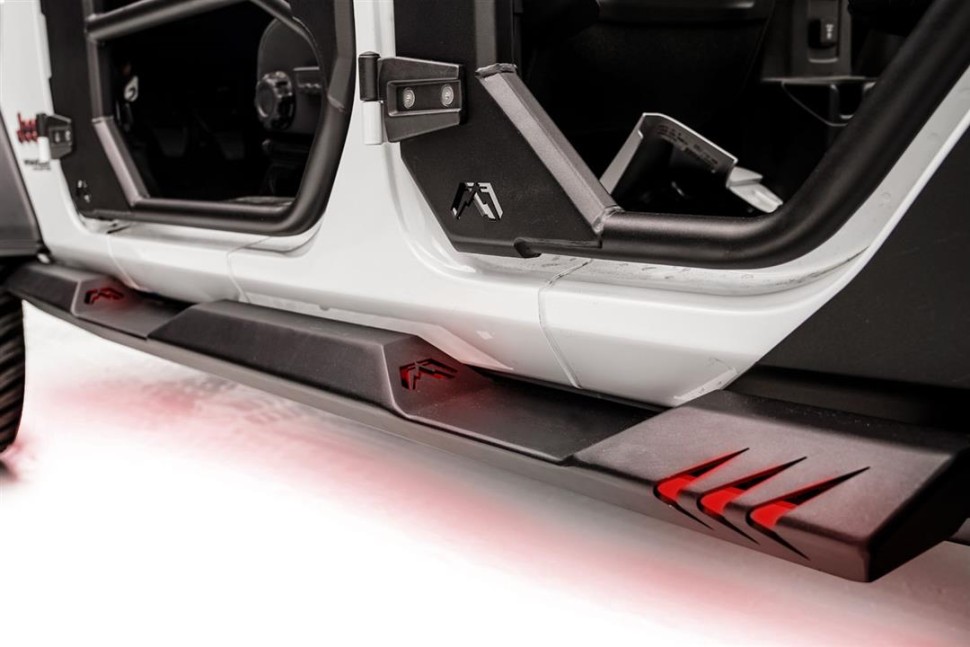 Пороги Rock Sliders Jeep Wrangler JL 18-26 4 Door Fab Fours JL18-G1550-1