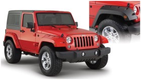 Розширювачі колісних арок Jeep Wrangler JK 07-18 перед 2шт. Pocket Style Bushwacker 10077-02