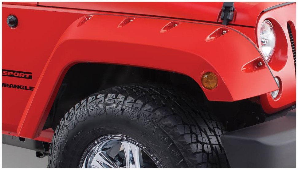 Розширювачі колісних арок Jeep Wrangler JK 07-18 перед 2шт. Pocket Style Bushwacker 10077-02