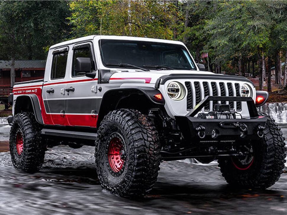 Защитa капота Jeep Wrangler JL/Gladiator JT 18-25 Trail Armor Bushwacker 14093