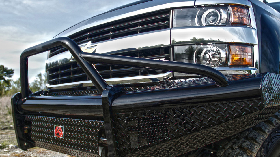 Fab Fours CH08-S2062-1 Pre-Runner Guard Front Bumper Chevrolet Silverado 2500/3500 07-10