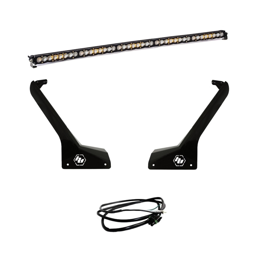 Комплект LED балки на крышу Driving/Combo Jeep Wrangler JL/Gladiator JT 18-25 S8 Baja Designs 447665UP