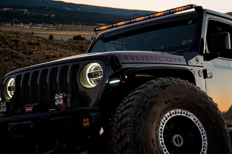 Комплект LED балки на дах Driving/Combo Jeep Wrangler JL/Gladiator JT 18-25 S8 Baja Designs 447665UP
