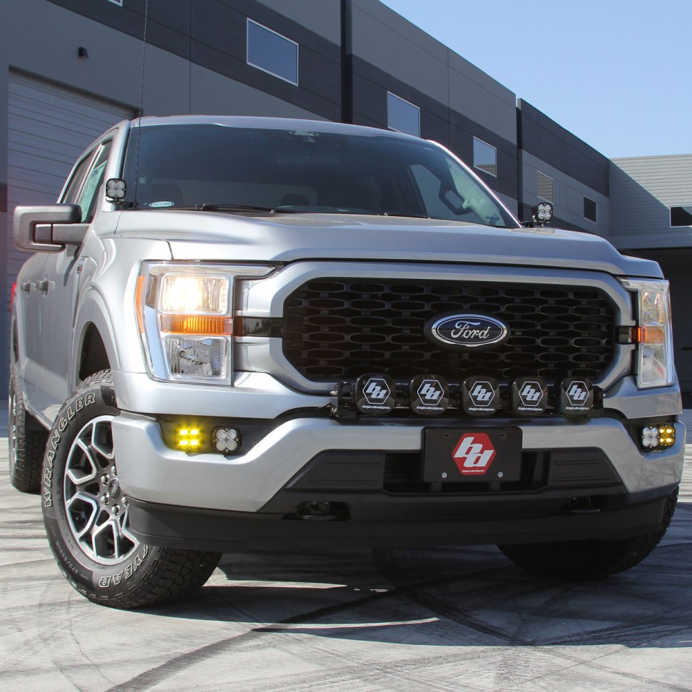 Комплект светодиодного освещения для A-стойки Spot Ford F-150 21-22 Squadron Sport Baja Designs 447695